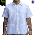 2016 Short Sleeve Guayabera linen shirt